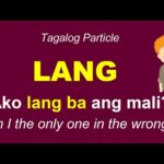 Understanding the Role of Filipino Particles: Adding Meaning and Emphasis