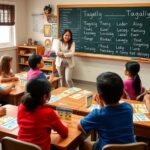 practicing tagalog sentence connectors