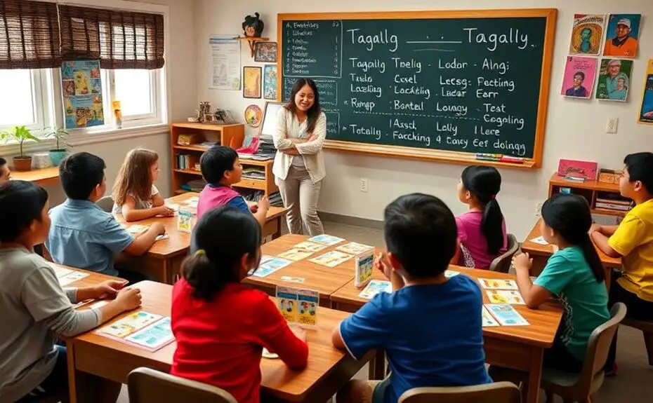 practicing tagalog sentence connectors