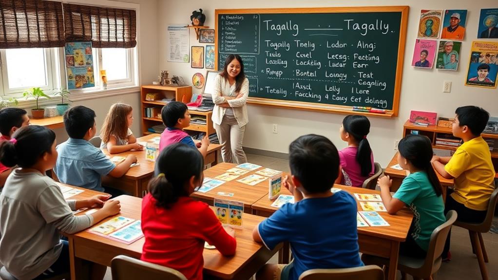 practicing tagalog sentence connectors